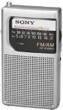 Sony ICF-S10MK2 Pocket AM/FM Radio, Silver